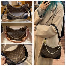 LV Louis Vuitton BOULOGNE Старая сумка с рогами, одноплечая сумка, подмышка, женская сумка M45832