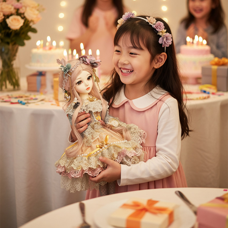 Дорис Кэти Кукла Кукла Игрушка Кукла Девочка Ребенок моделирование подлинный bjd Наряд принцессы 60 см