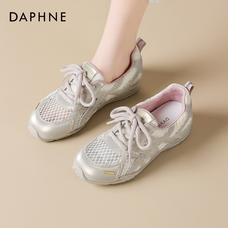 Daphne/ немецкая обувь для тренировок; женская обувь; новинка 2026 года; летняя тонкая дышащая сетка; легкая повседневная спортивная обувь, которая не стесняет движения ног