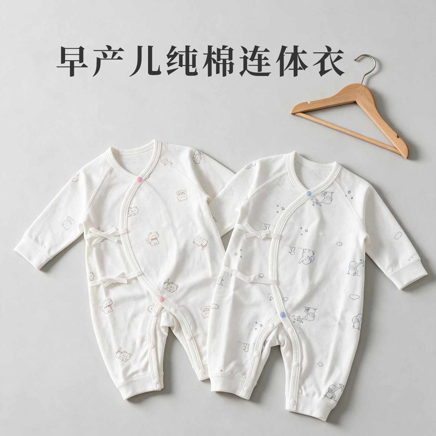 Одежда для недоношенных детей маленького размера весенний размер 45 летний размер 48 детский осенне-зимний комбинезон из чистого хлопка с низким весом, 5 кг