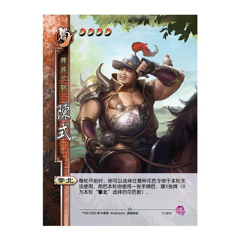 Three Kingdoms Chen Style Kill (2023u002610th Anniversary) New UI · Pi Jiang Ke Qi (Original Leather) Expansion Pack Self Printed Card