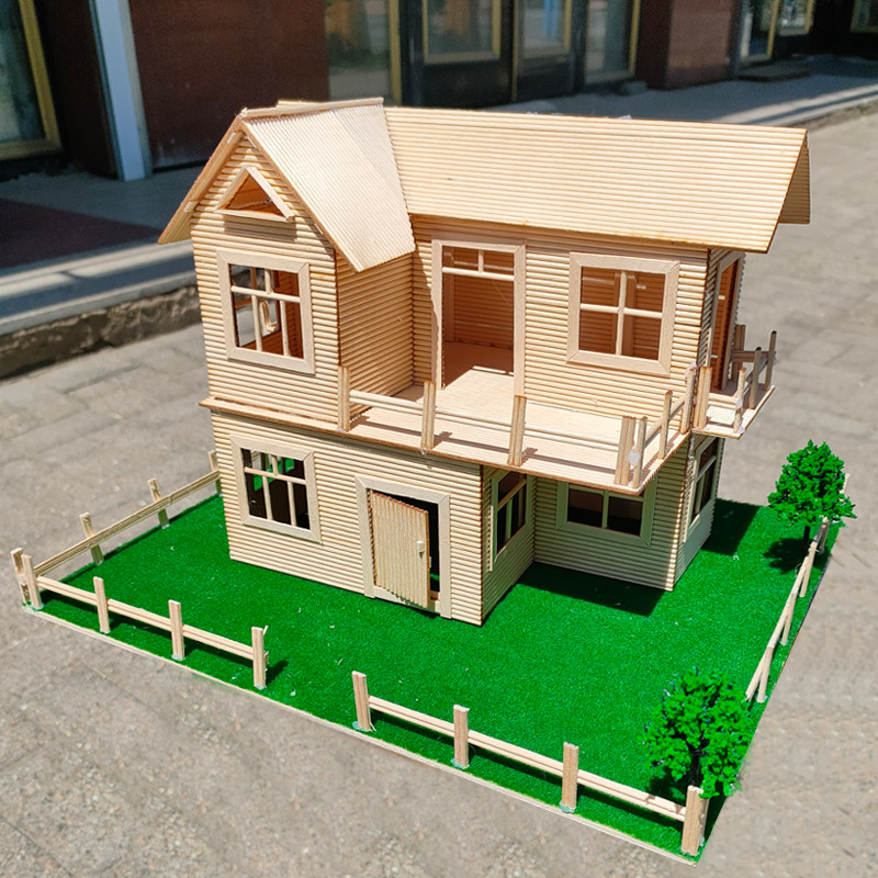 Деревянные палочки для мороженого DIY материалы ручной работы детская конструкция ручной работы