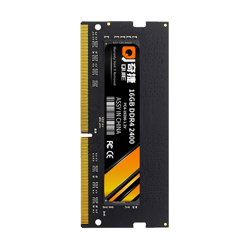 Новая панель оперативной памяти Qijie для ноутбуков DDR4 16G 8G 4G 3200 2666 2400 полностью совместима
