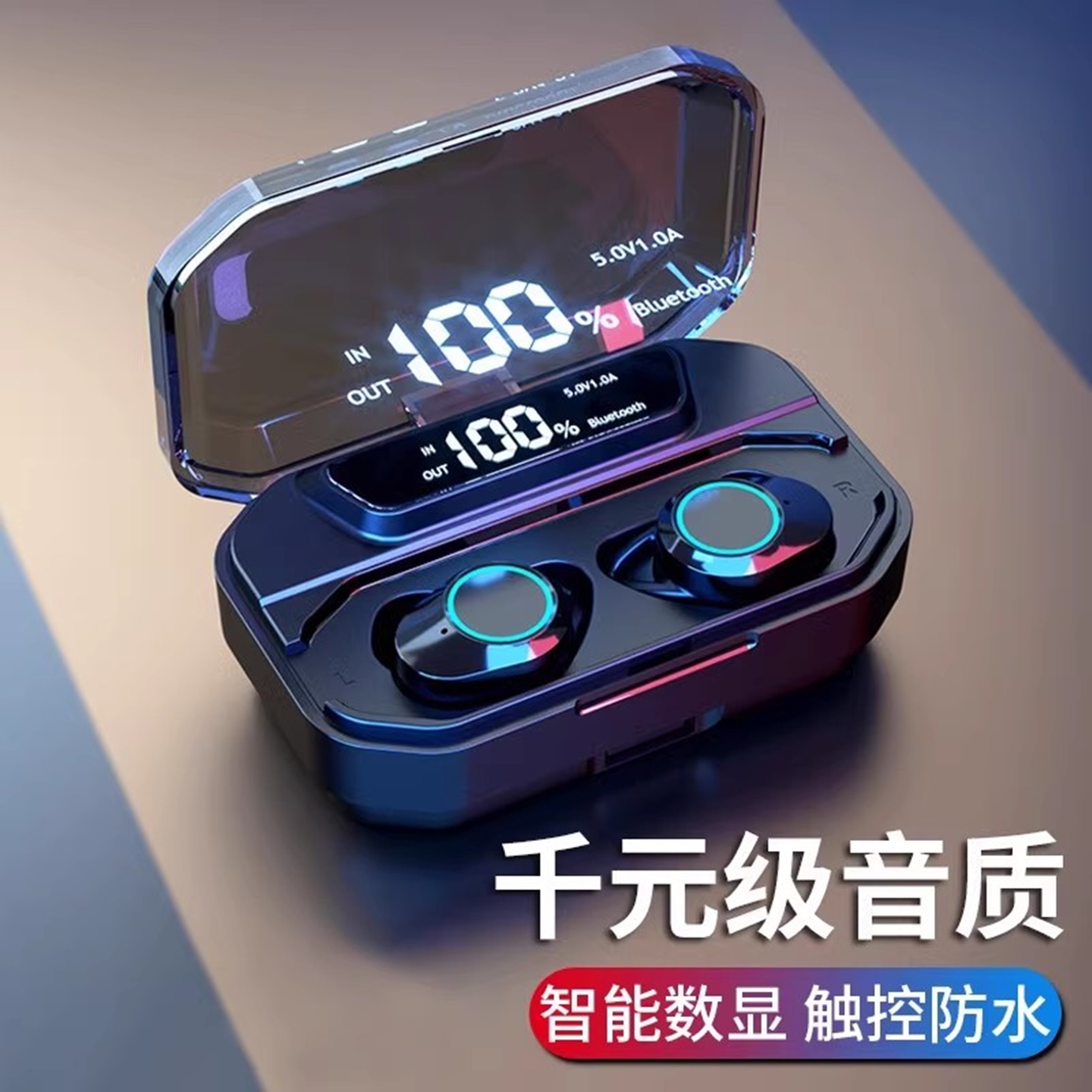 Беспроводная Bluetooth-гарнитура 2025 новинка с шумоподавлением 5.4 для занятий спортом для мужчин и женщин подходит для Huawei vivo Apple oppo