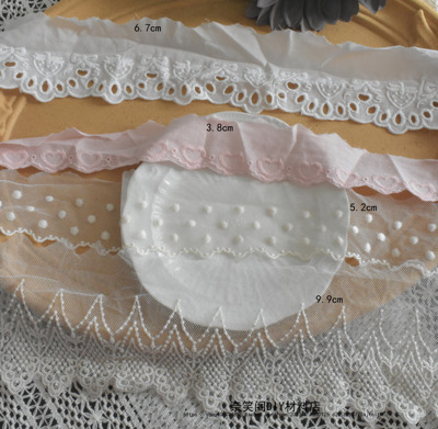 taobao agent lolita蕾丝服装辅料 棉线蕾丝网纱丝手工diy 婚纱礼服花边满包邮