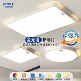 Светодиодная потолочная лампа Op lighting простая современная лампа для гостиной, столовой, кабинета, спальни, лампа для защиты глаз, лампа для всего дома