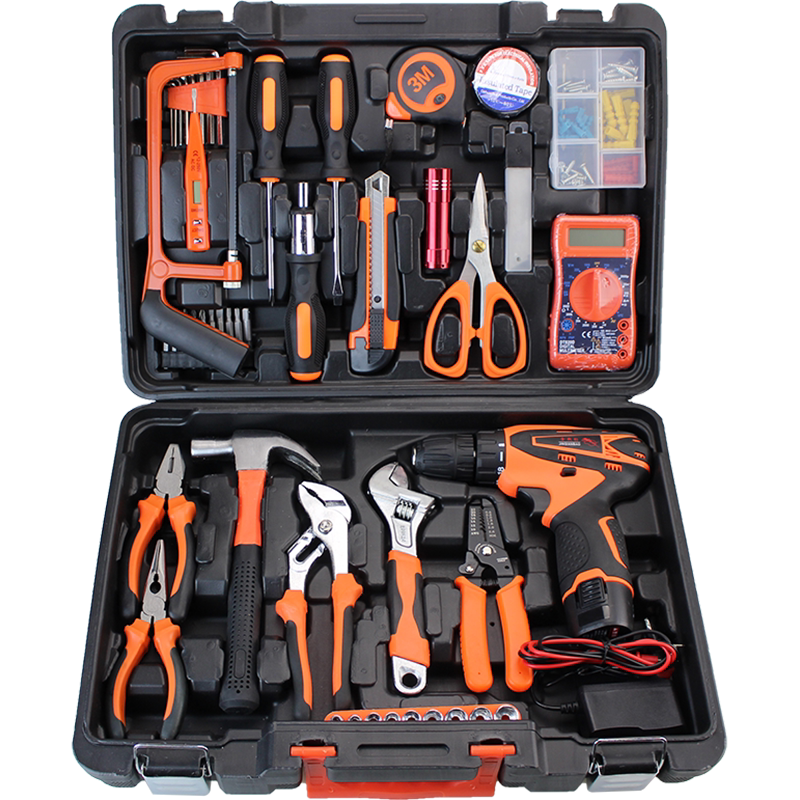 Набор инструментов Feituo Toolbox Set Бытовая электрическая дрель Оборудование для ремонта электрика Набор ручных инструментов Подарок