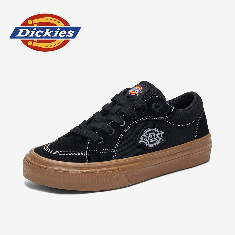 Мужская обувь Dickies; коллекция 2026 года; новинка осени; парусиновая обувь для пары; дышащая обувь для скейтборда; мужская повседневная обувь для детей