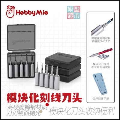 taobao agent *模型超市* 喵匠 模块化刻线刀头 推刀 高硬度钨钢 HMK-07 轻量化