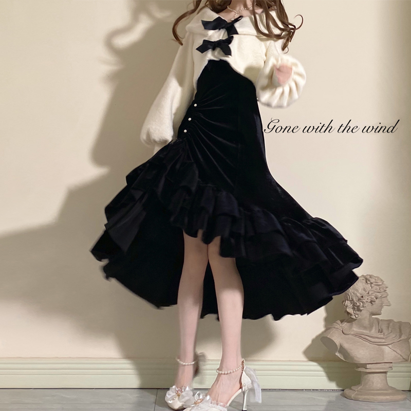 Spot unknown Star original Gone with Trouble Jsk suspender skirt lolita dress fishtail skirt spring and autumn