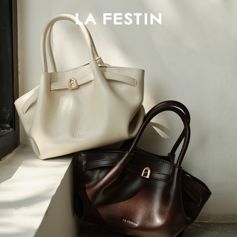 Замшевая сумка Lafestine lazy bag 2025, новая сумка, летняя кожаная сумка-мессенджер для поездок на работу, женская сумка-клецка, сумочка