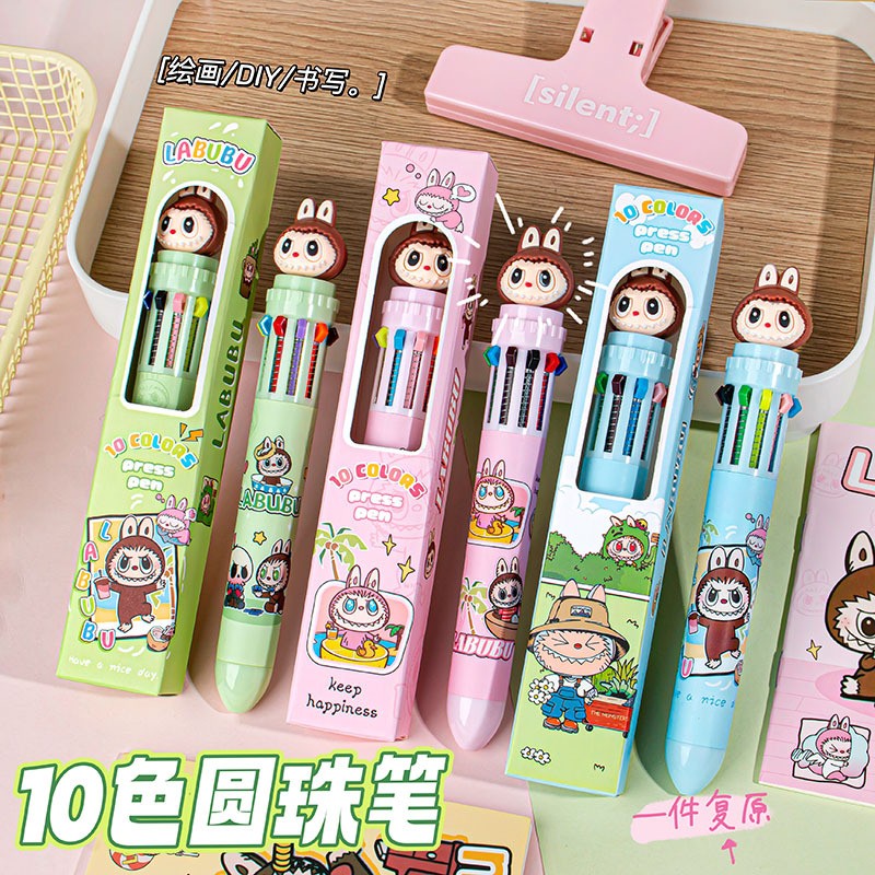 Гелевая ручка Labub Blind Box Pen Призы для старшеклассников Школьные принадлежности Поощрительные подарки для учащихся начальной школы Совместное использование в классе