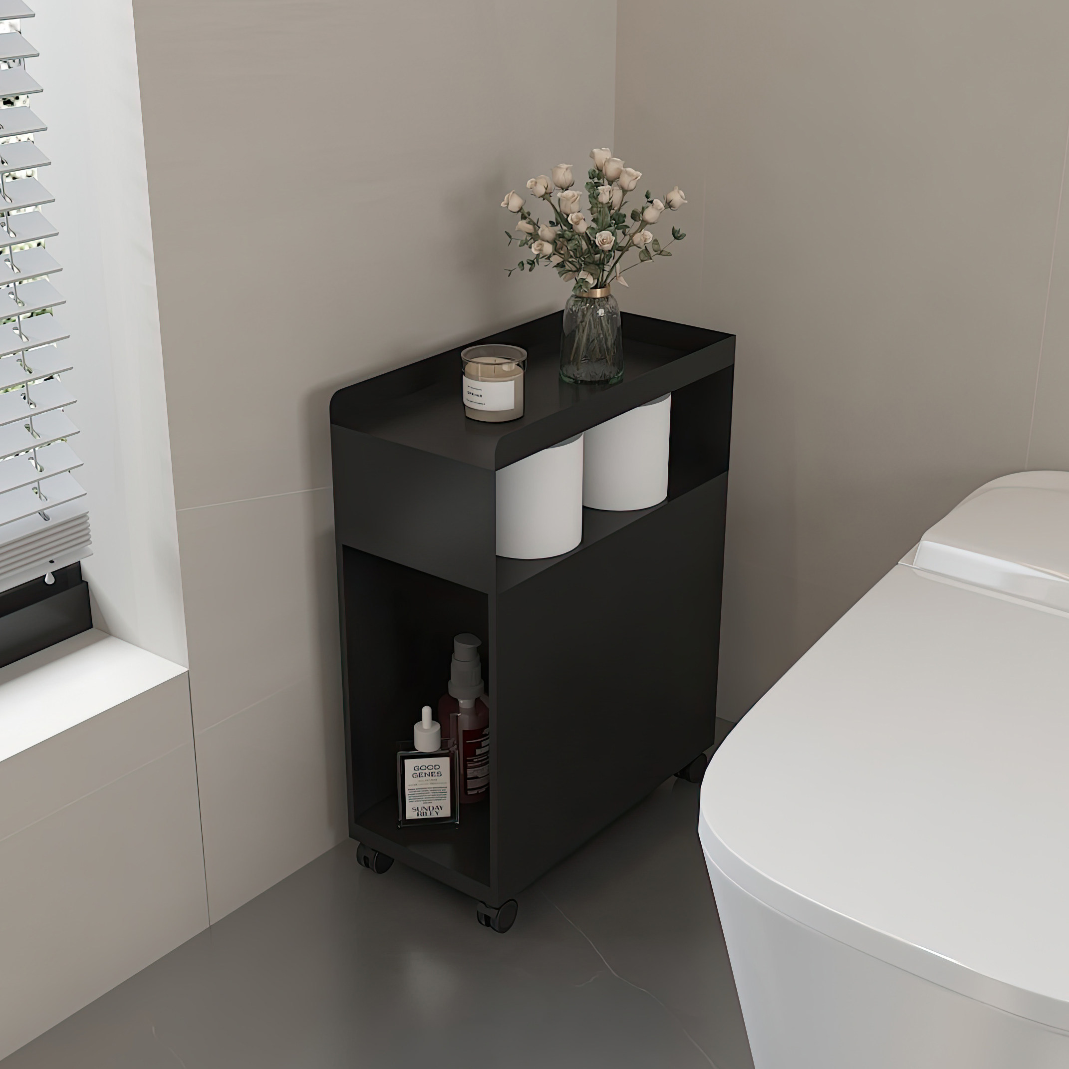 Вешалка для коляски в туалетной комнате, высококачественный туалет sense of toilet, щелевой шкафчик для хранения вещей рядом с унитазом-ванной 20