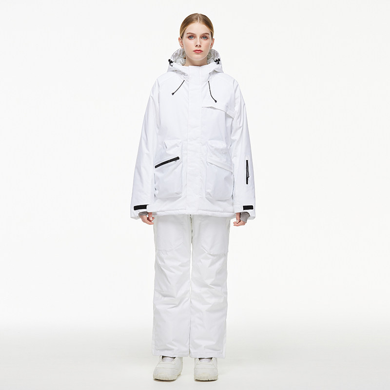 Лыжный костюм ARCTIC QUEEN для катания на одно- и двухместных досках, женские ветрозащитные и водоотталкивающие утепленные и дышащие лыжные брюки, мужские