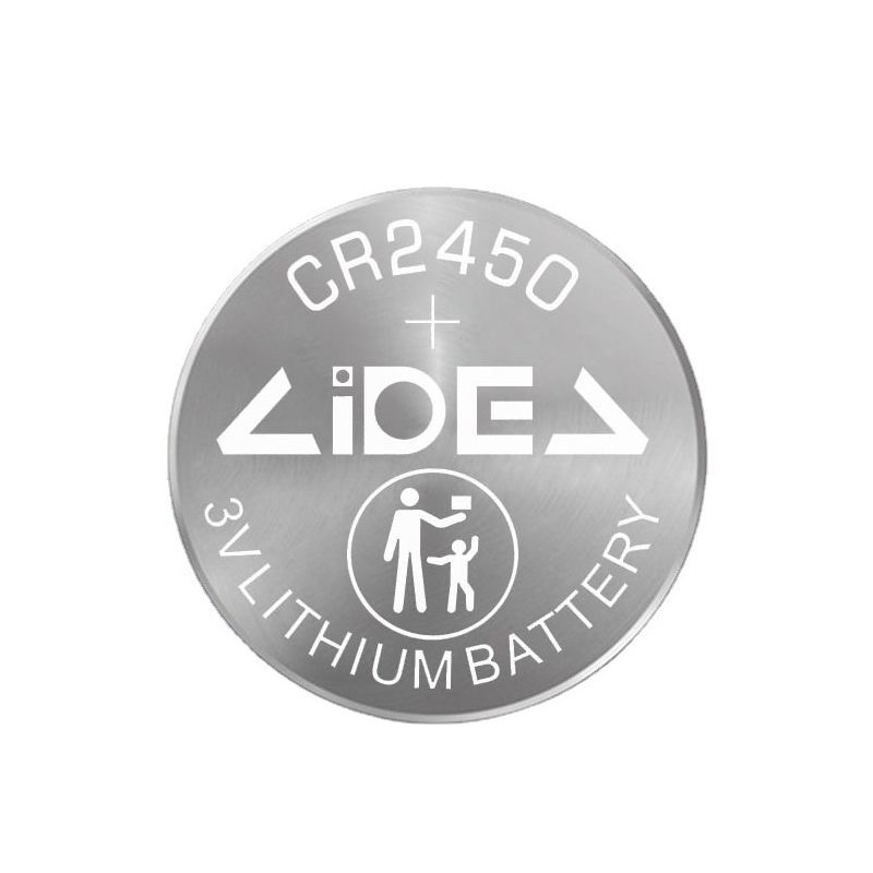 Original LIDEA CR2450 3V lithium battery button battery remote control motorcycle