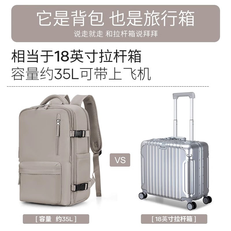 Немецкий дорожный рюкзак, мужской рюкзак для деловых поездок на короткие расстояния, сумка для переноски багажа, сумка для компьютера большой емкости, школьная сумка