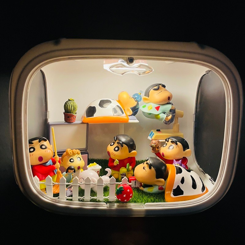 Подарки из серии Crayon Shin-chan, украшения ручной работы, периферийные коробки для штор, подарки на День святого Валентина для подруг, подарки на день рождения для девочек