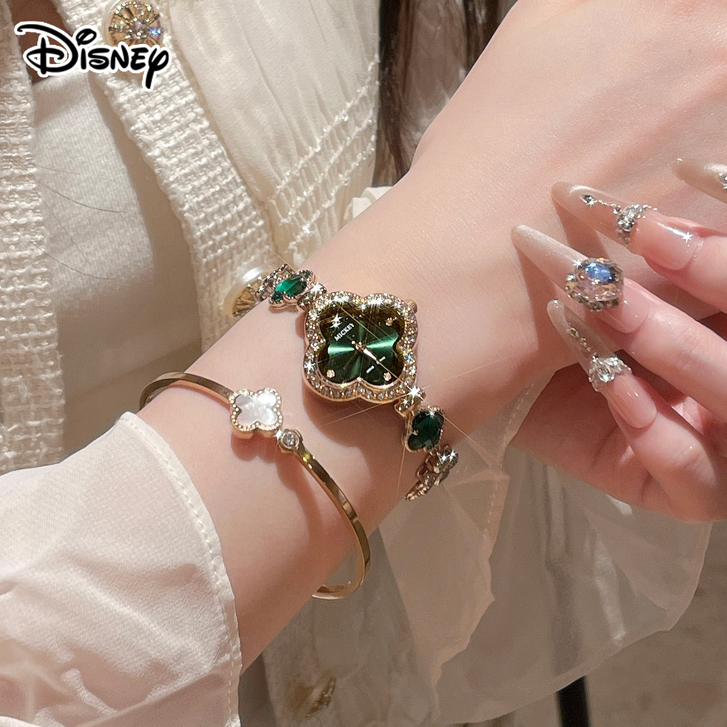 Аутентичные женские часы Disney 2026, новинка 2026 года, высококачественный легкий роскошный нишевый подарок на день рождения для подруги