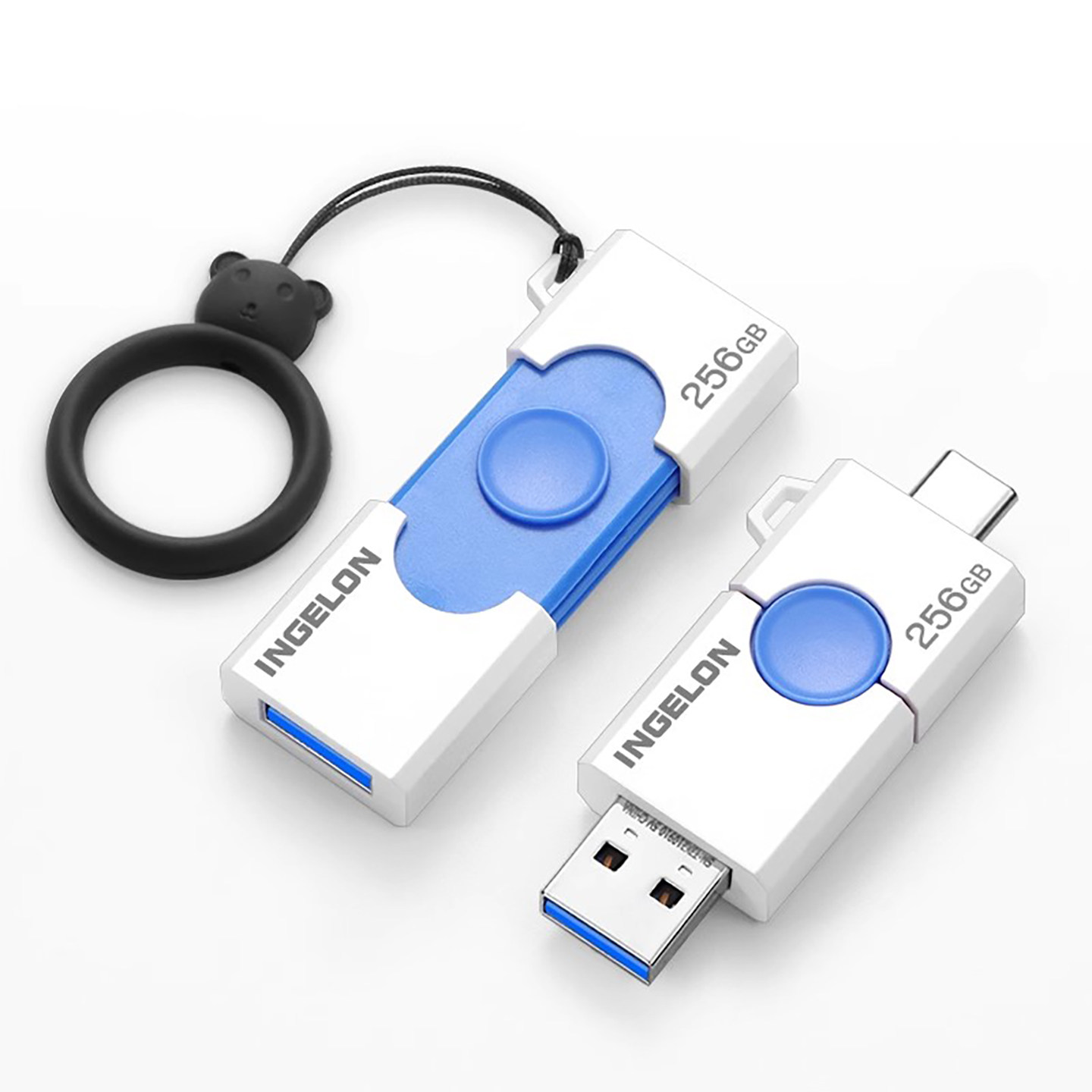 USB-накопитель большой емкости, официальный аутентичный мобильный телефон typec, компьютер, USB-накопитель двойного назначения, двухмерный, подходит для Huawei, USB с двойным интерфейсом