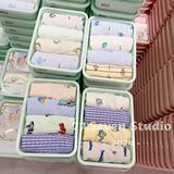 Туалетная коробка cloud velvet из хлопка класса А для мальчиков и девочек, детские трусы-боксеры, 4 упаковки