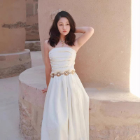 2025 New Ethnic Style Retro Metal Waist Chain Women’s Decorative Accessories Dress Slim Waist Fashion Niche Design