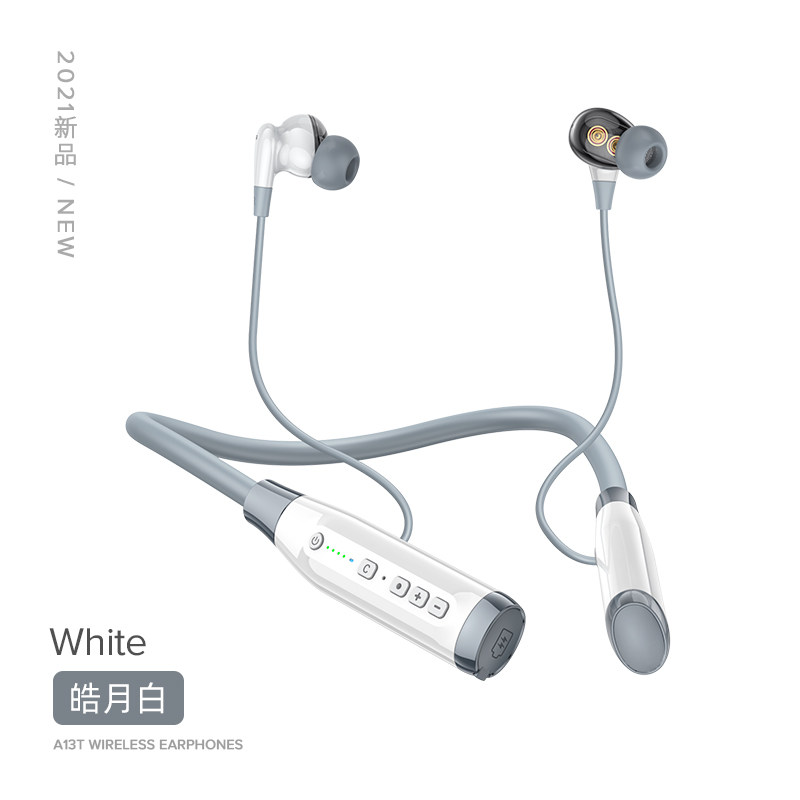 Bluetooth-гарнитура с четырьмя динамиками, подвешиваемая на шею, высококачественный режим сверхдолгого ожидания, высококачественный киберспорт под управлением Apple Android универсального типа