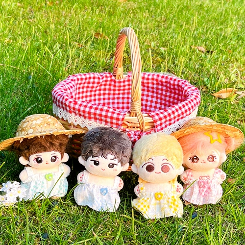 Хлопковое платье-комбинация, кукла, 10см, морская звезда