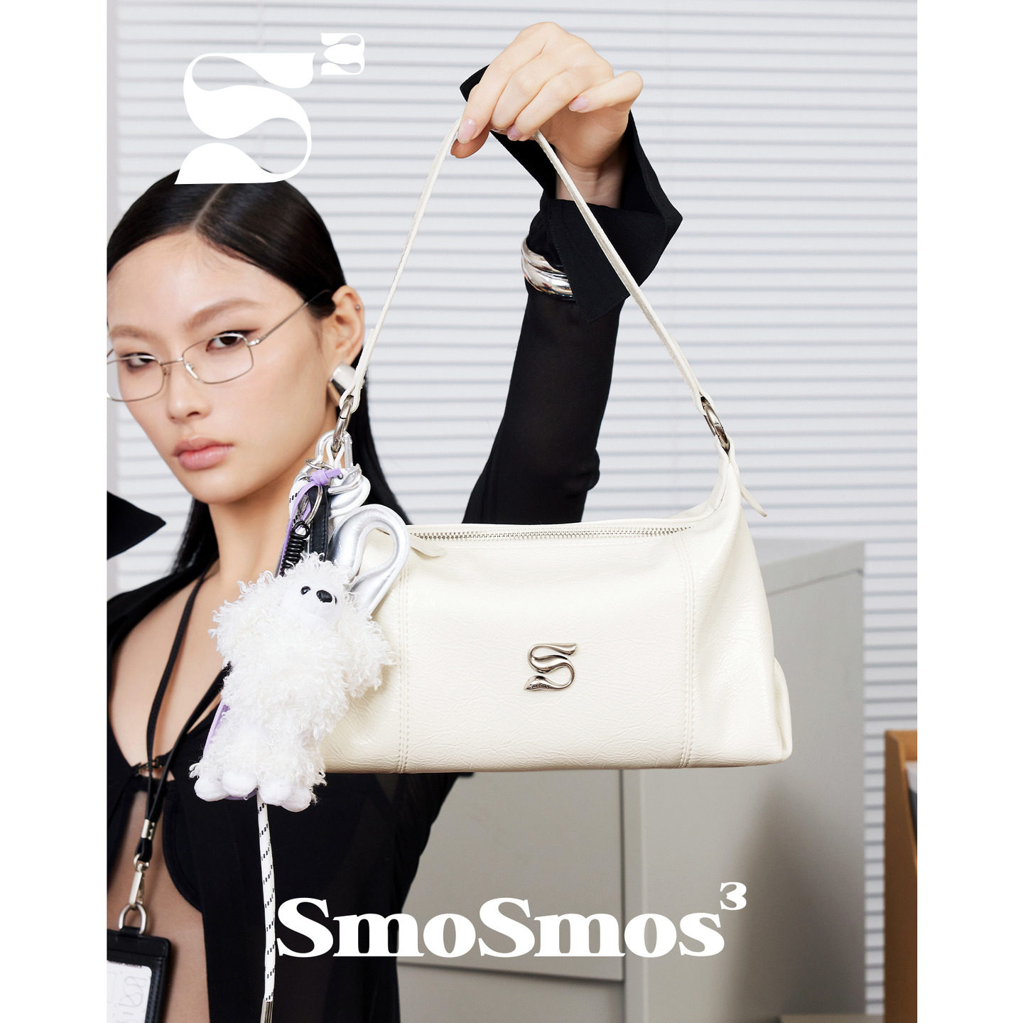 SmoSmos [Сумка сирена 3.0] Оригинальная дизайнерская сумка-ниша, сумка для подмышек, универсальная весенне-летняя сумка-мессенджер