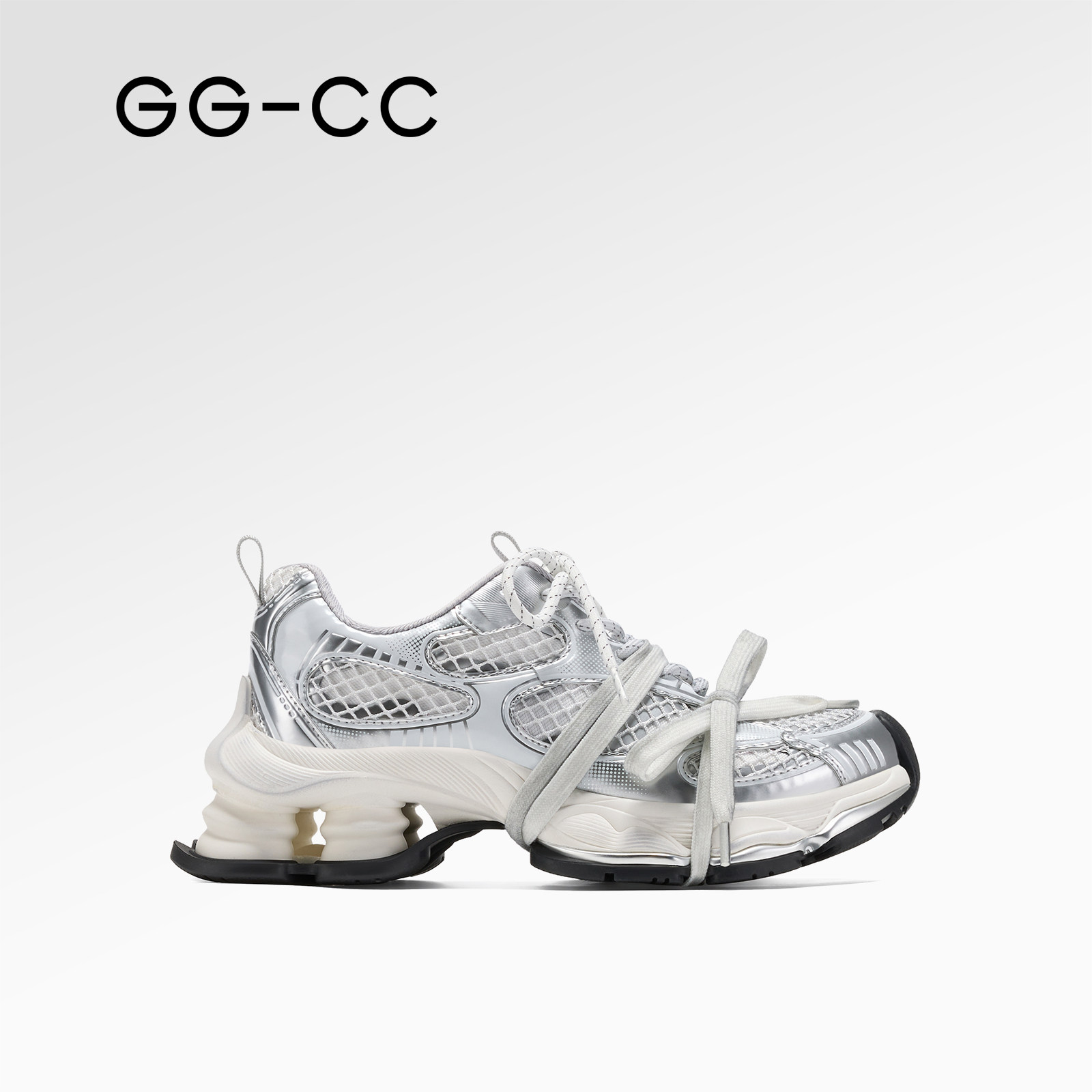 [Lin Yun в том же стиле] GGCC Galaxy particles 2025, летний новый стиль, старая обувь для папы на толстой подошве, повседневная женская обувь