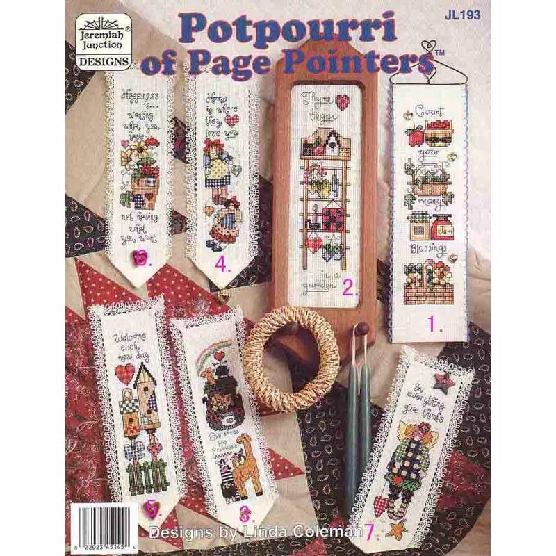 Набор для вышивания нитками Xiaoyu DMC, набор для вышивания крестиком, T310, пасторальная мультяшная закладка, семь штук, могут быть выбраны индивидуально