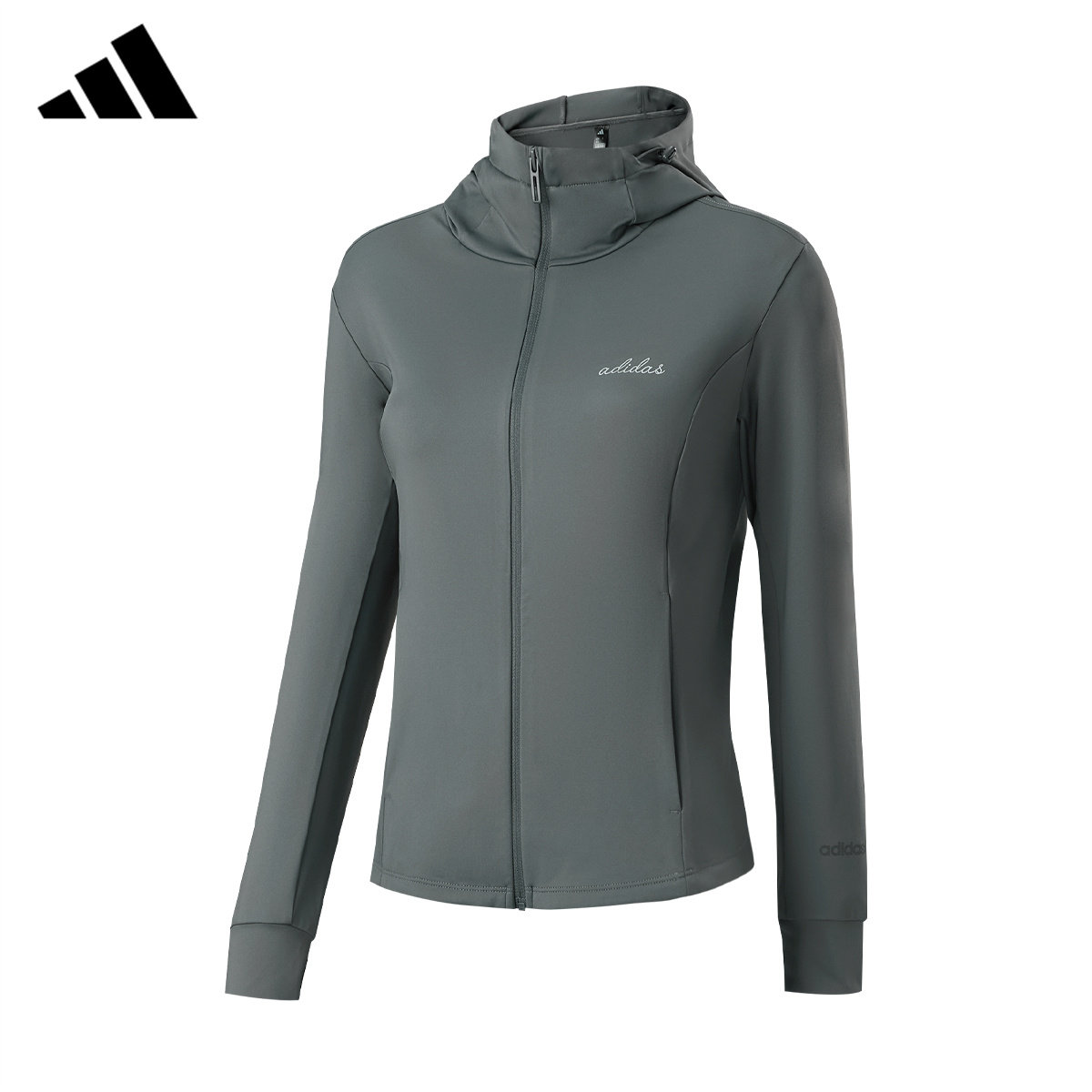 adidas женская куртка Adidas 2026 лето новая повседневная спортивная верхняя официальная аутентичная KZ2933