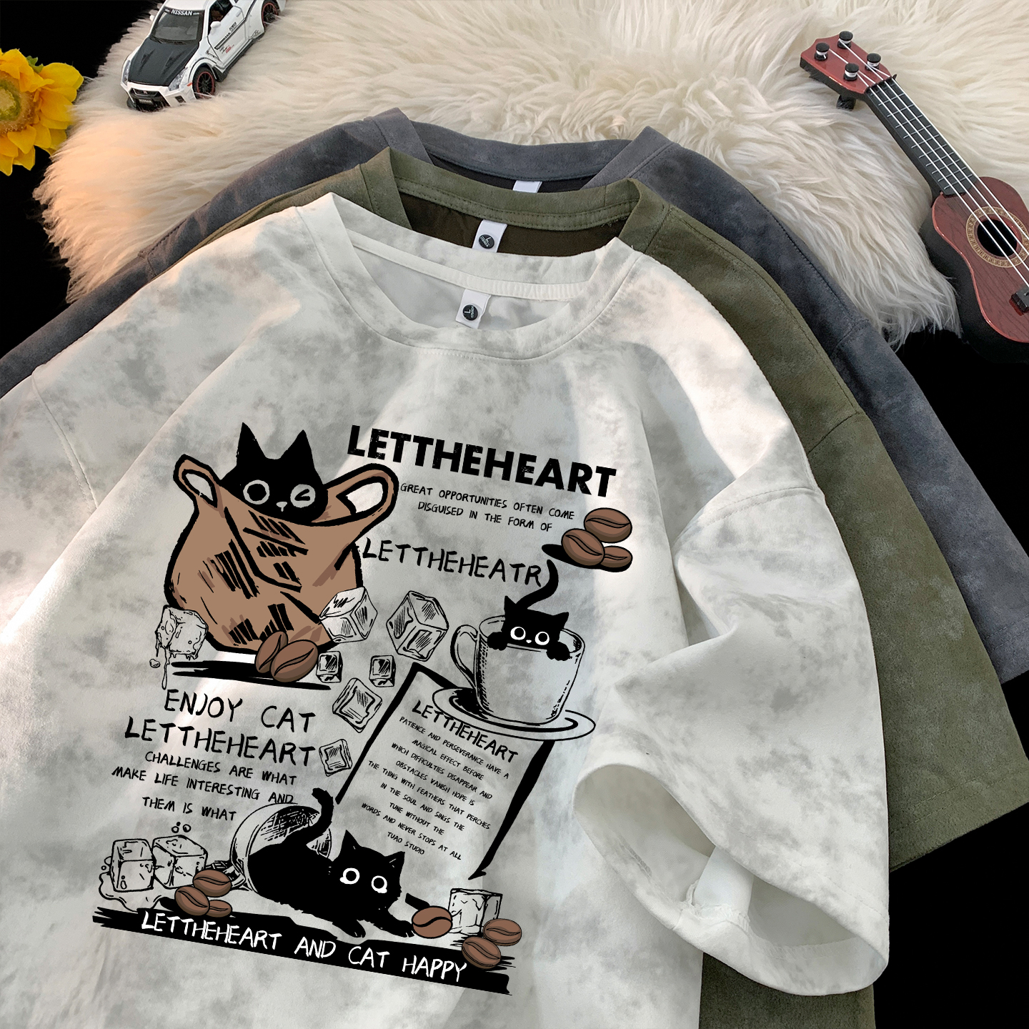 Американская футболка с короткими рукавами tie-dye, мужская летняя новинка 2025 года, свободная футболка с круглым вырезом и короткими рукавами бренда ins tide high street
