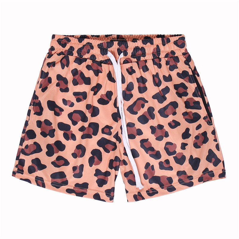 Баскетбольные шорты ANVTT tiger/leopard мужские американские быстросохнущие с четырьмя точками наклона