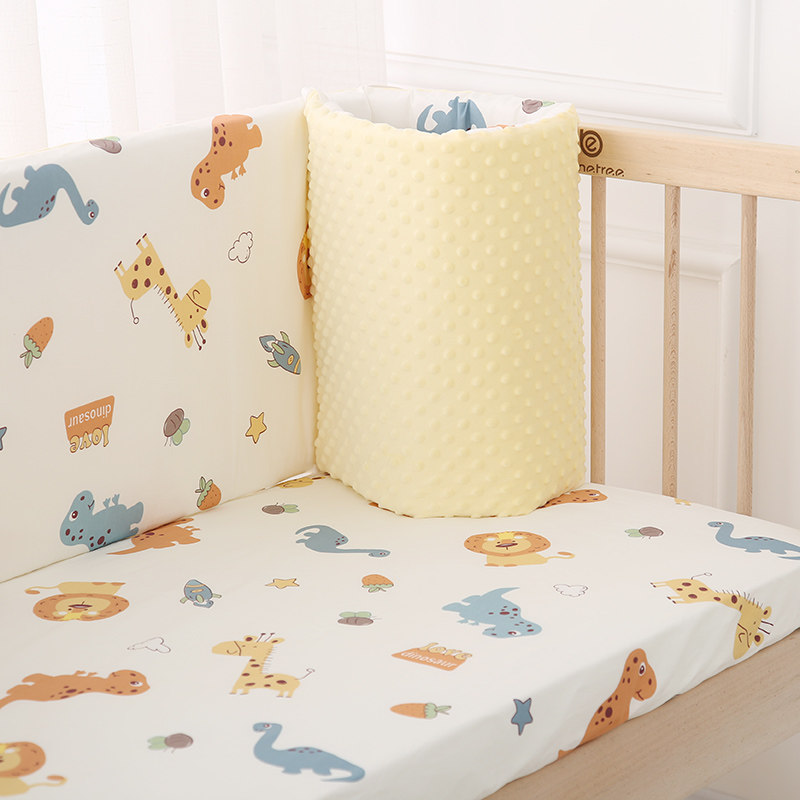 Duobaoxiong детская кроватка из чистого хлопка, окружающая новорожденную детскую кровать для сращивания, комплект защиты от столкновений, детская прикроватная защитная мягкая сумка на заказ