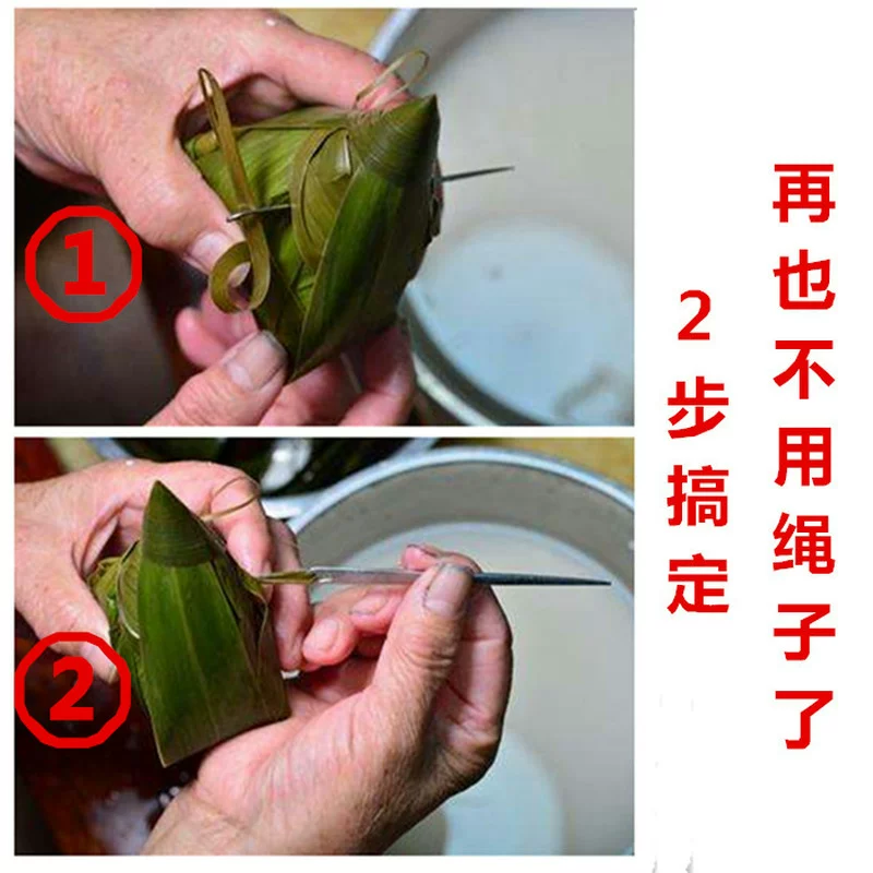 Пуговицы Бao Zongzi кукольные зрачки большие и вытянутые иглы пупы нержавеющая сталь медная пупа игла пельмени верёвка чистый хлопок связывание крабовая верёвка