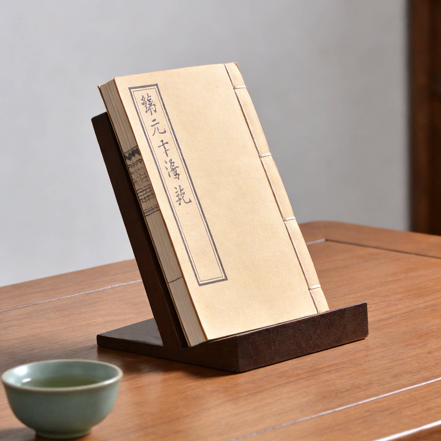 Подставка для книг из массива дерева, подставка для книг, настольная книжная полка, подставка для книг, простая подставка, цвет орех