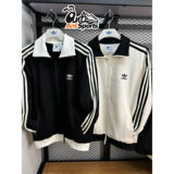 Спортивная куртка с воротником-стойкой Adidas Adidas Clover Waffle JW0110 JW0109