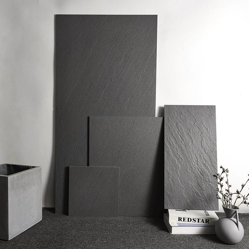 Плитка сада на пол зеленый сланец черный песчаник Античный кирпичный кирпичный пожарный проект Проект Анти -Слайп Плитка Вилла Адвор