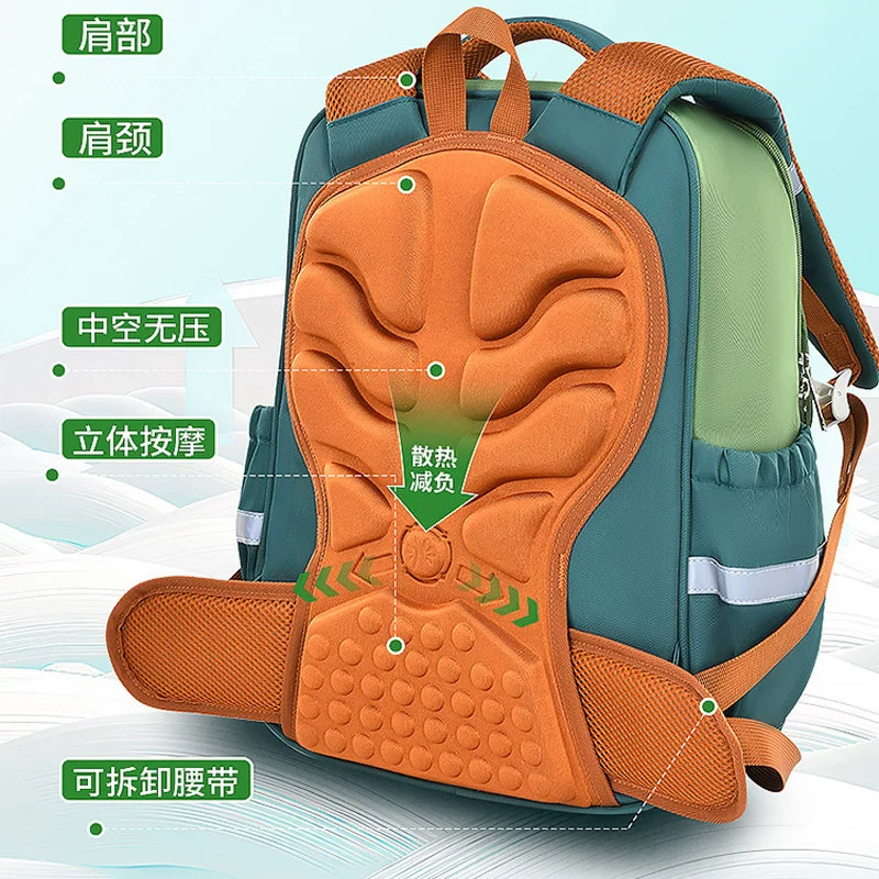 Французский школьный ранец для мальчиков и учащихся начальных классов, защищающий позвоночник от нагрузки, новинка 2026 года, ультралегкий красивый аристократичный школьный ранец для девочек с третьего по шестой класс.