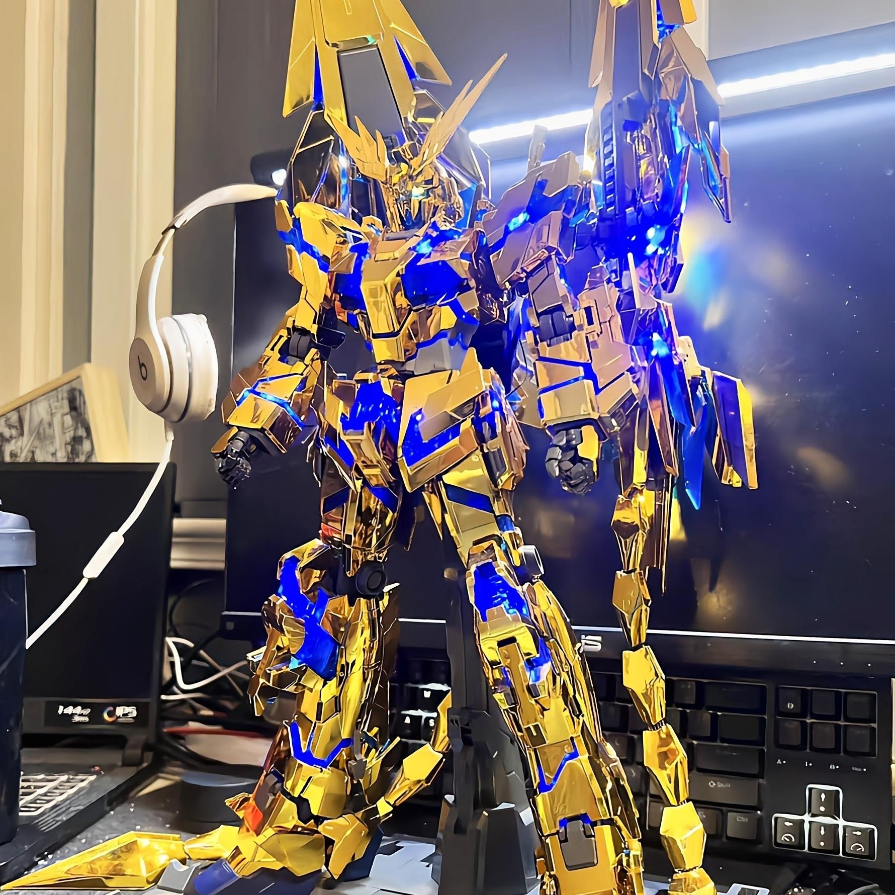 Gundam HG Assault Freedom Phoenix Destiny MG Единорог Собранная модель-головоломка Игрушка ручной работы Mecha Male
