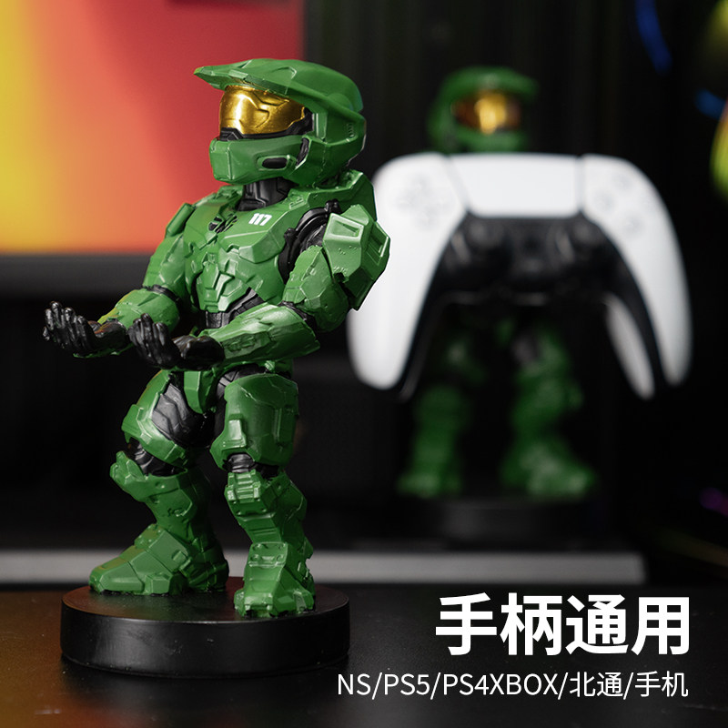 Креативный кронштейн для геймпада PS5, унтер-офицер, белый солдат, мобильный телефон, украшение для xbox, аксессуары для ps4, аниме ручной работы, ns2