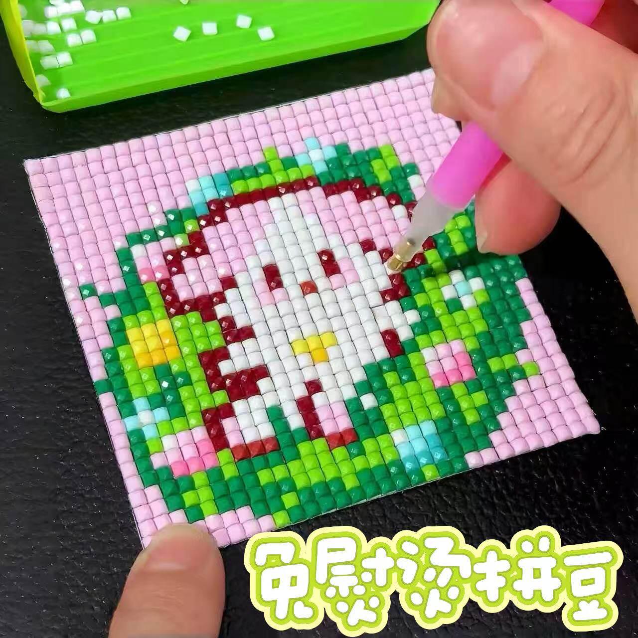 2026 новая не глажущаяся мозаика pindou diamond painting square diamond hand...
