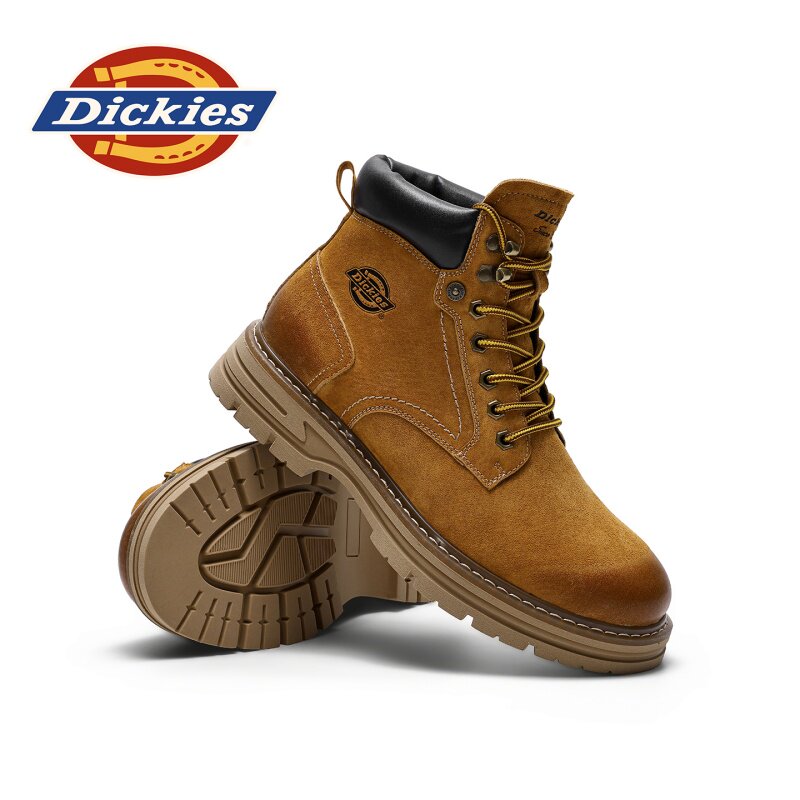 Dickies/ официальные аутентичные мужские ботинки rhubarb; новинка 2026 года; модные универсальные ботинки Martin на толстой подошве со шнуровкой; мужская обувь