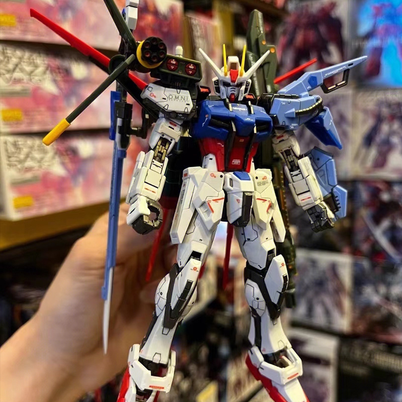 Классическая модель HG Perfect Assault Gundam Bandai, Механическая игрушка ручной работы, Подарок мальчику на день рождения, сборка RG Gundam