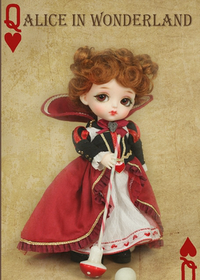 taobao agent 【爱丽丝限定--红皇后】elly lati latiyellow latidoll bjd 1/8