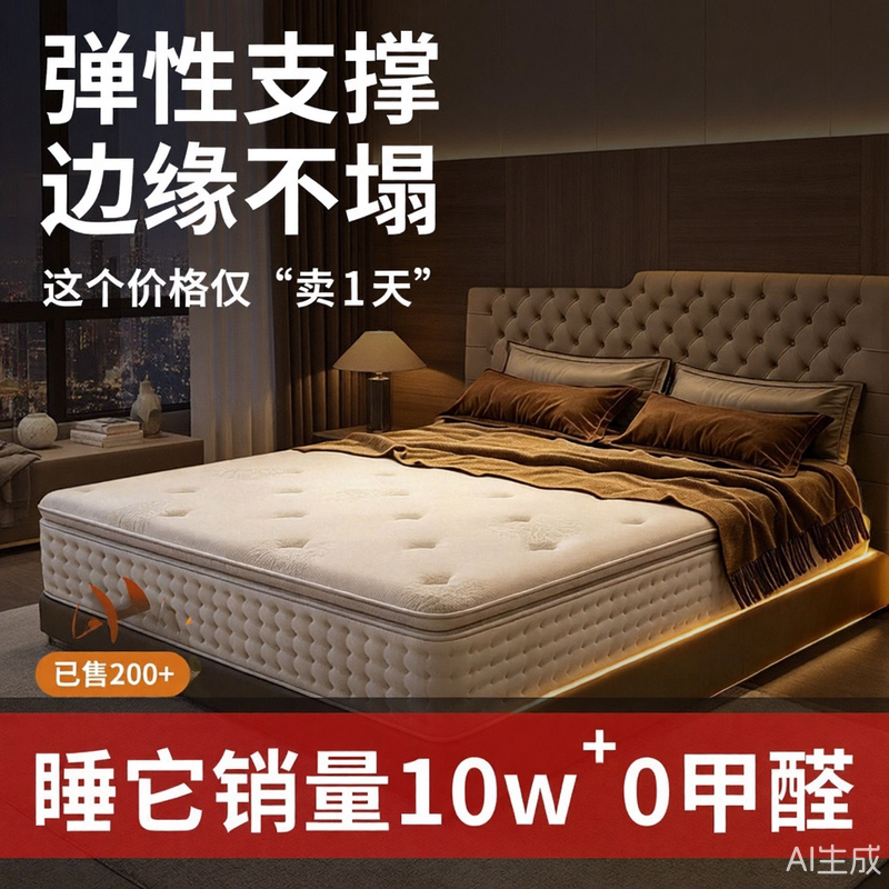 Пятизвездочный отель Simmons latex spring pressure mattress roll package compression домашняя спальня с супер мягкой толстой подушкой проживание в семье