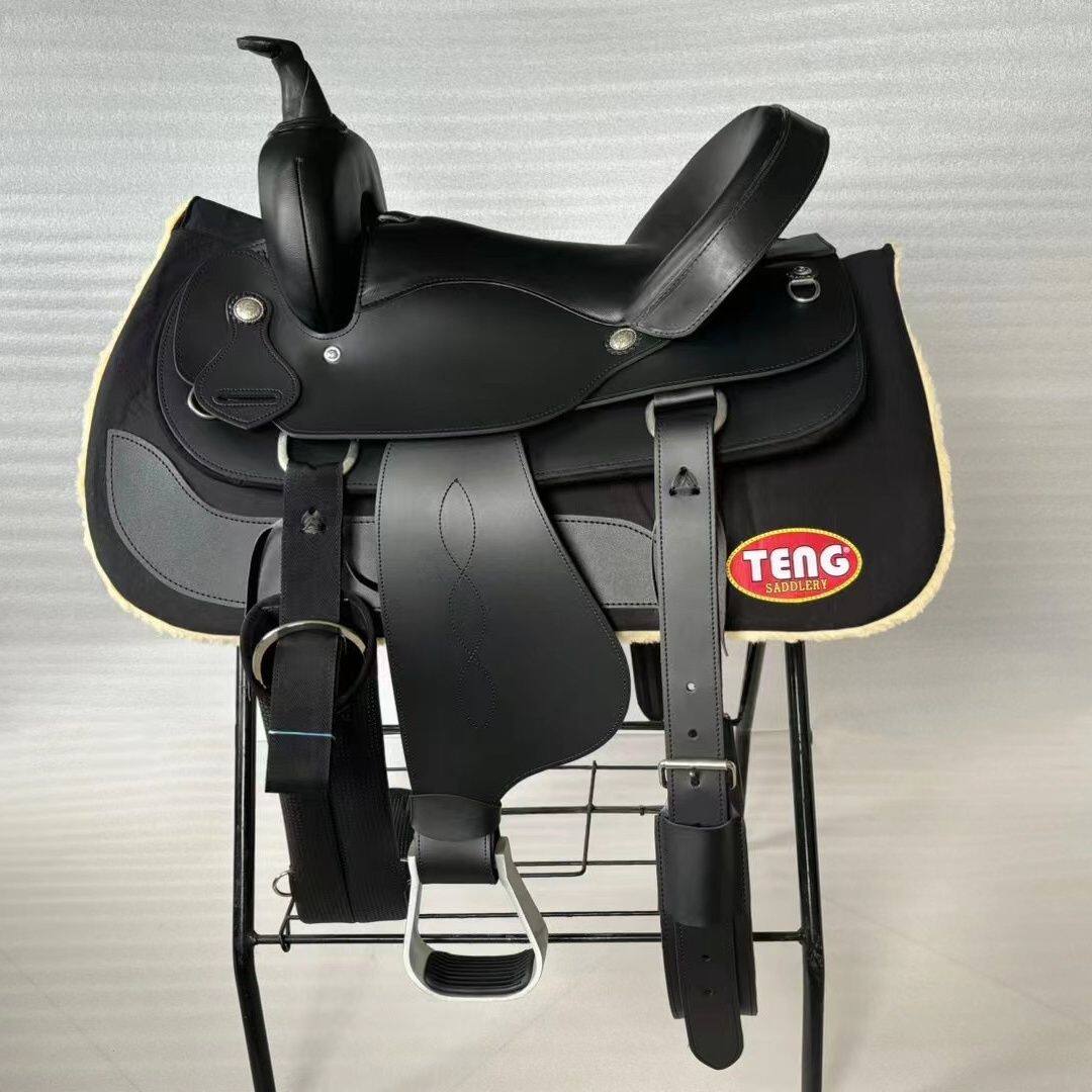 Западное седло wild riding saddle endurance специальное предложение для верховой езды полный набор седельных 16-дюймовых аксессуаров для выносливости wild riding