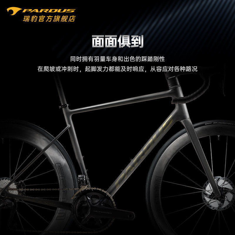 PARDUS Ruibao Pole Series SUPER EVO Carbon Fiber UT Di2 Электрический дорожный велосипед с гидравлическим дисковым тормозом