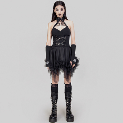 taobao agent ╋魔叹╋RNG朋克PUNK哥特GOTHIC洛丽塔学院派性感A妹连衣裙DR2438