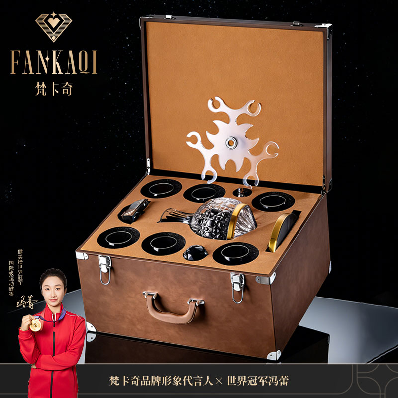 Бокал для вина Van Kachi high-end sense of light роскошный бытовой сервиз high-end свадебный подарок на новоселье, бокал для вина